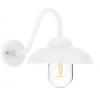 Loka Aluminium Barn White Wall Light